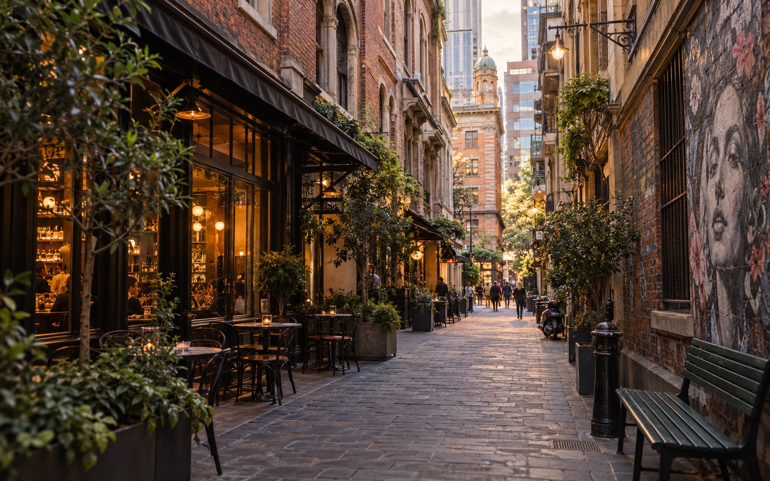 Melbourne cultural laneway